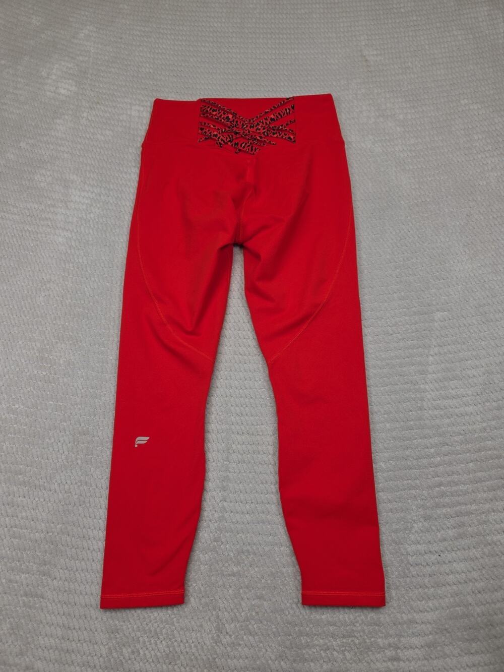 Fabletics Leggings Womens Medium Red